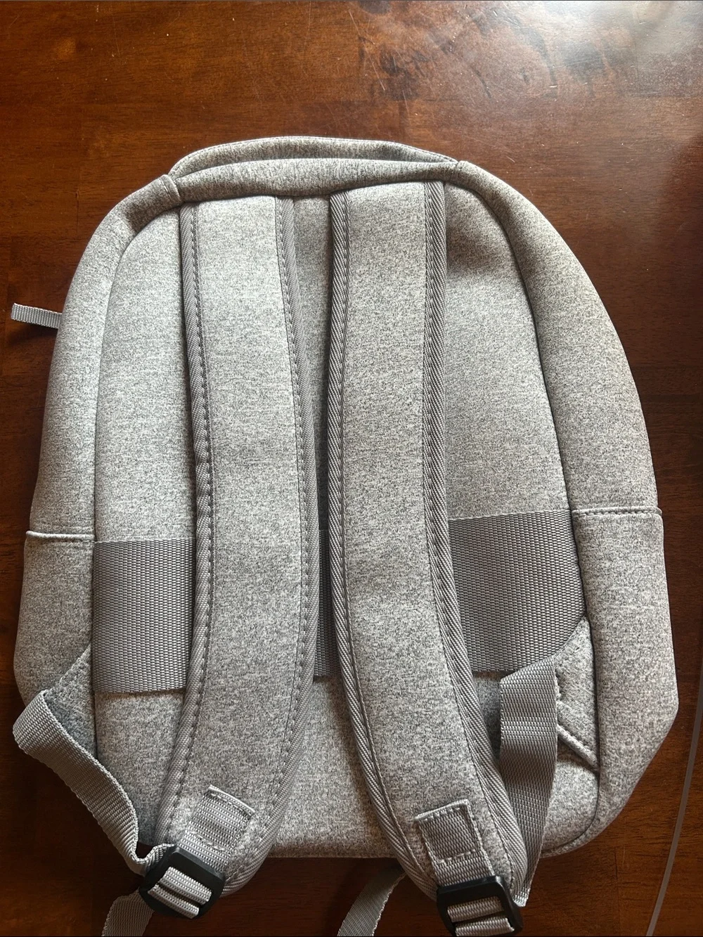 DSW never used, still in bag. Light Gray Heather fabric Backpack